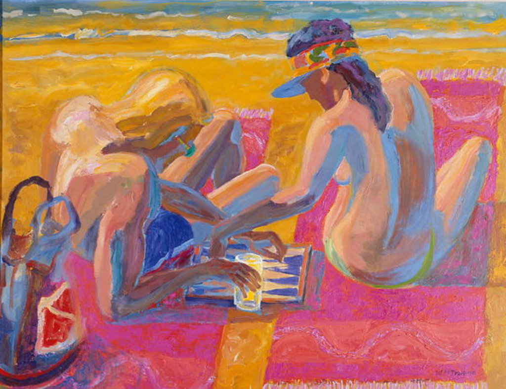 Detail of Backgammon II, 2005 by William Ireland