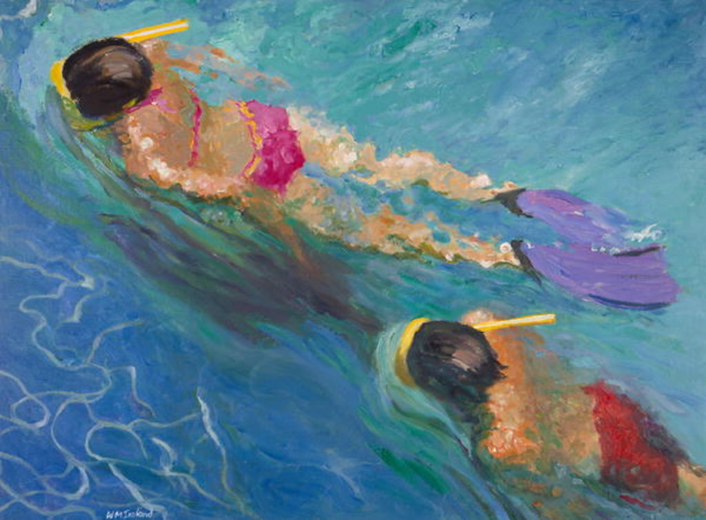 Detail of Pursuit, 2005 by William Ireland