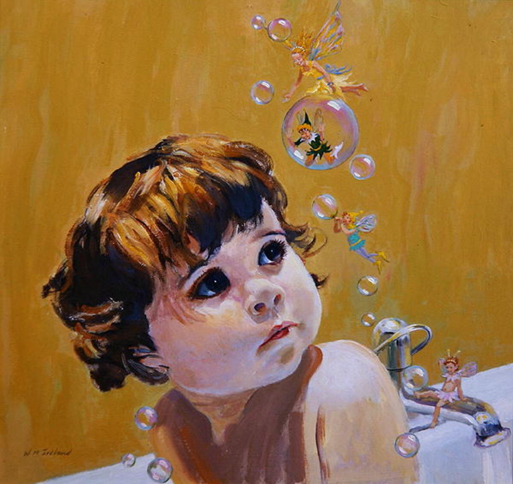 Detail of Bubble Bath by William Ireland