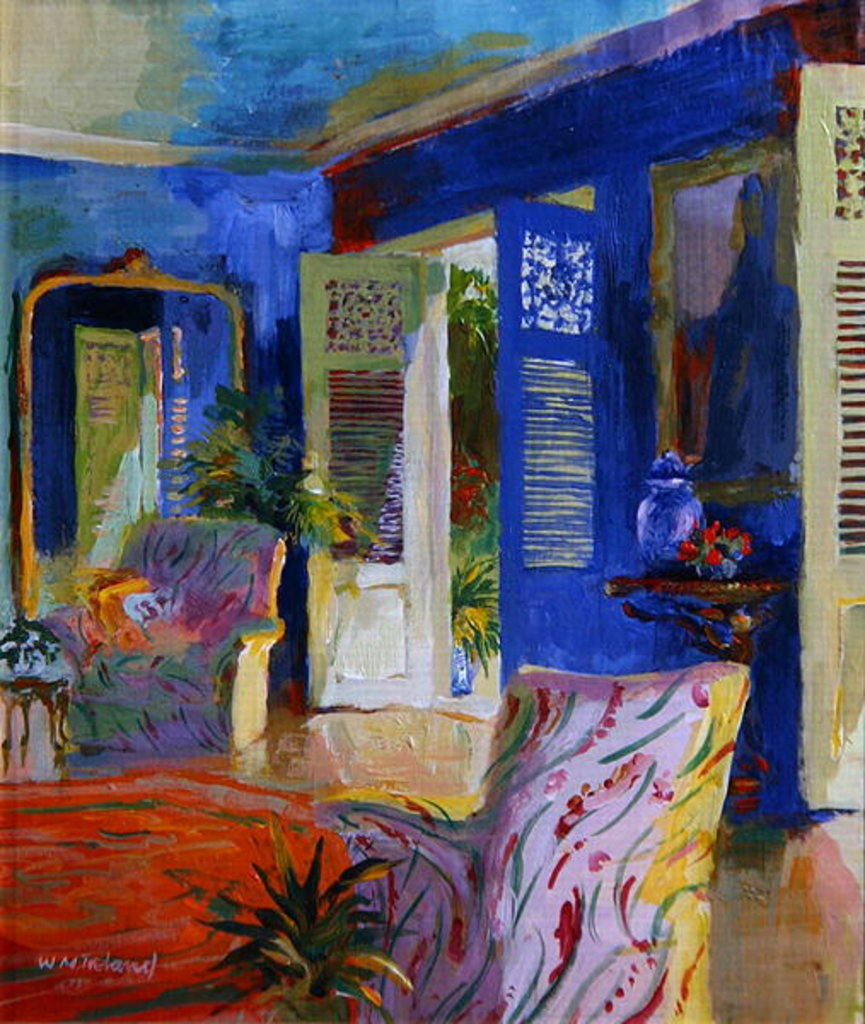 Detail of The Hot Chair by William Ireland