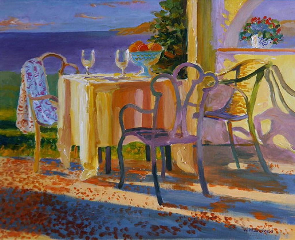 Detail of Med Evening by William Ireland