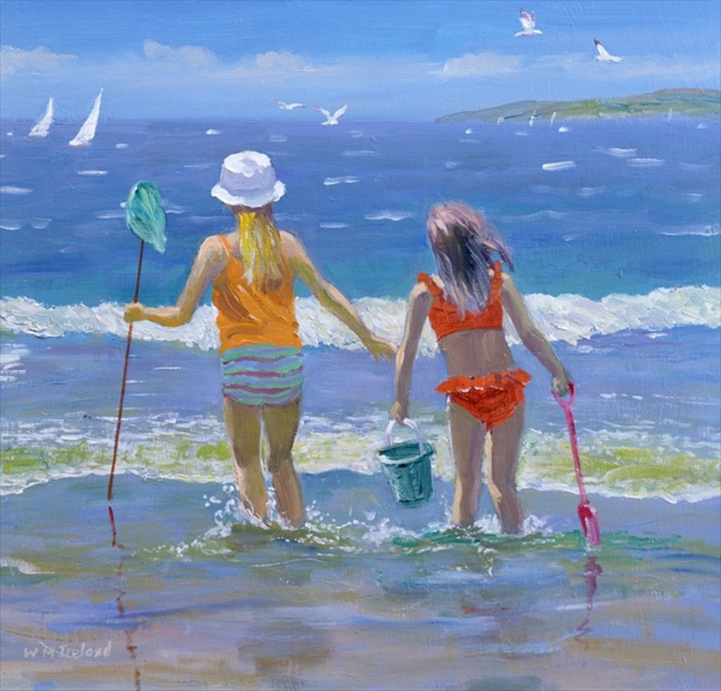 Detail of Gone Fishing by William Ireland