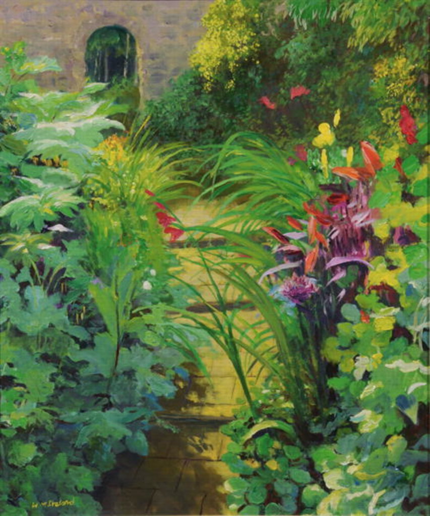 Detail of Stepped Path, 2007/8 by William Ireland