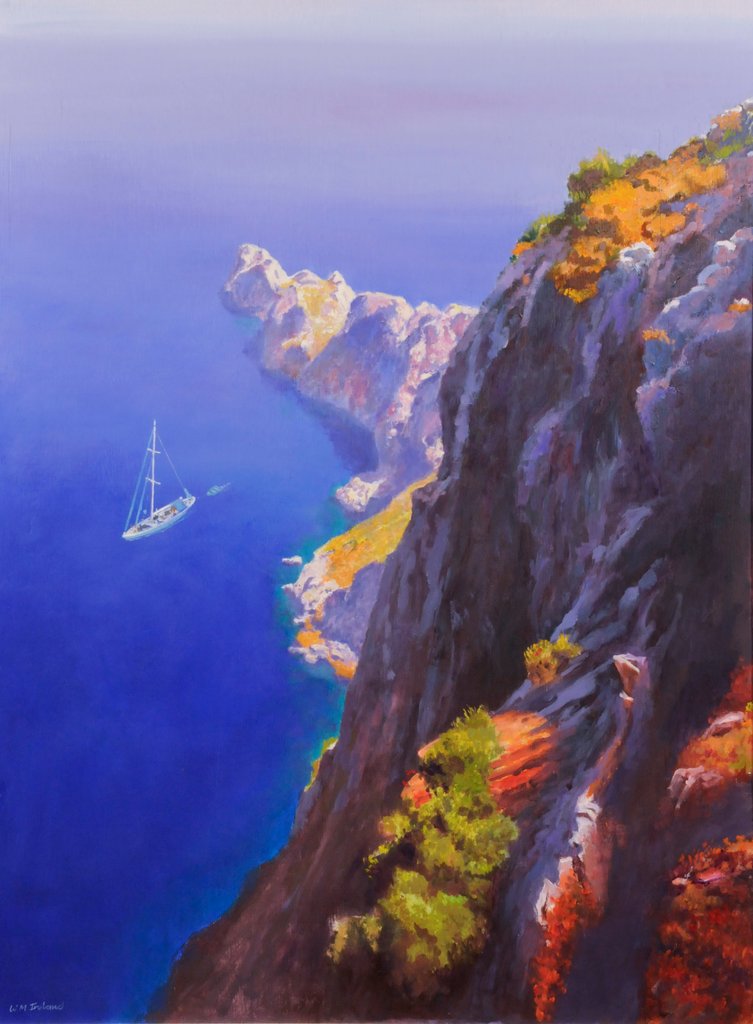 Detail of Blue Yacht, 2007/8 by William Ireland