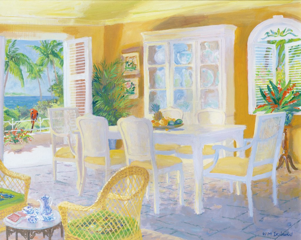 Detail of Caribbean Coffee by William Ireland