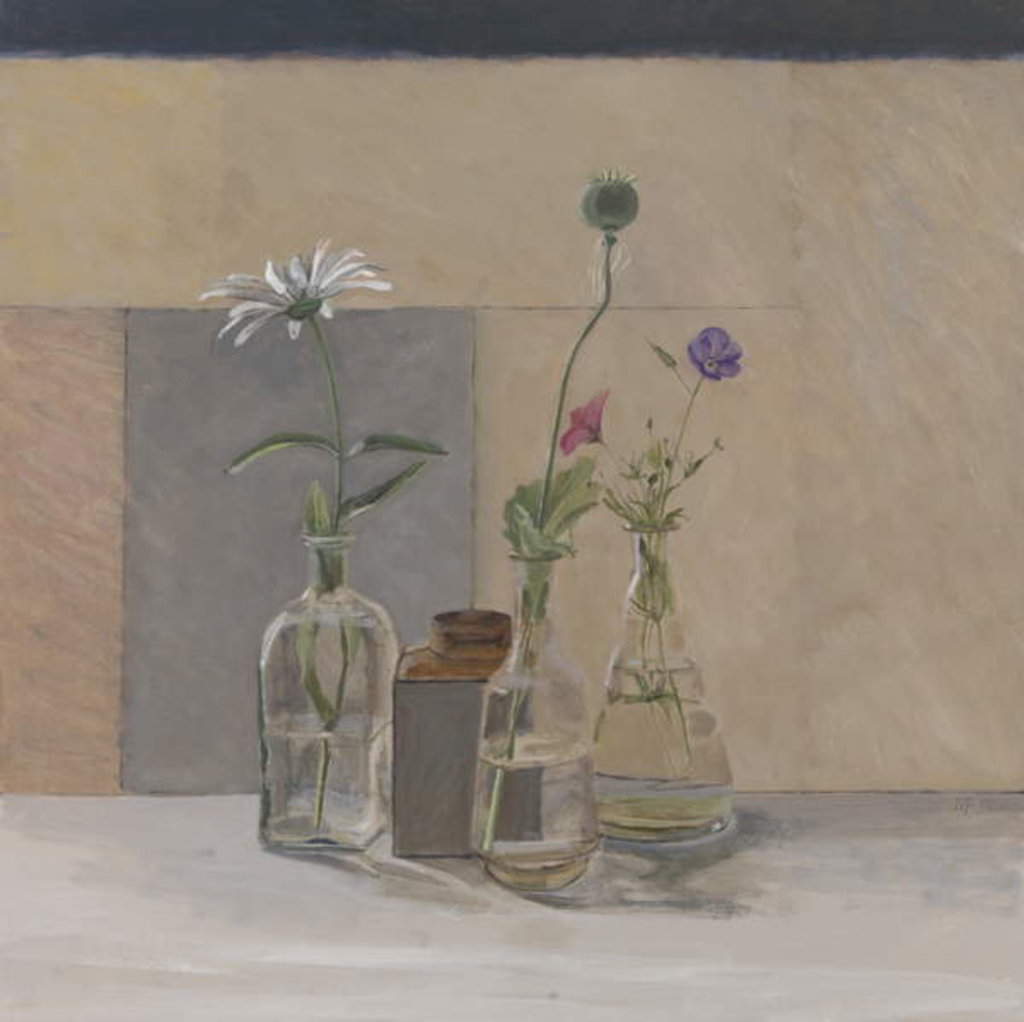 Detail of Red White Blue Seed Pods, 2008 by William Packer