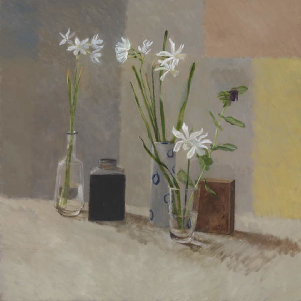 Detail of Black & Blue, 2014 by William Packer