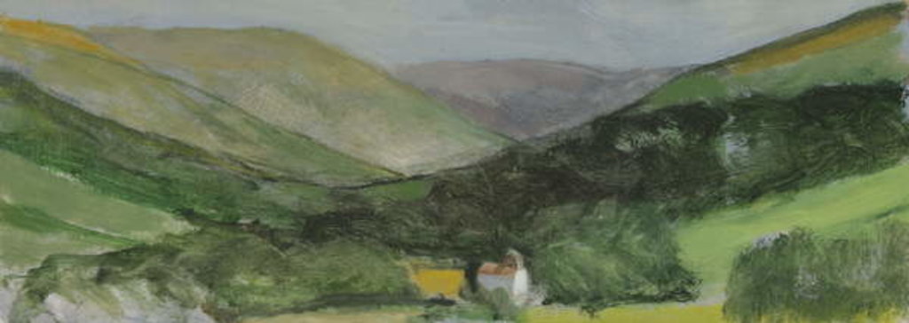 Detail of Capel-y-ffin, 2013 by William Packer