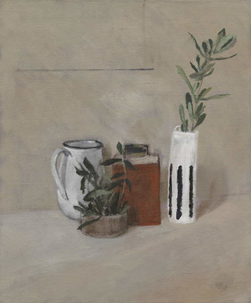 Detail of Olive Twigs by William Packer