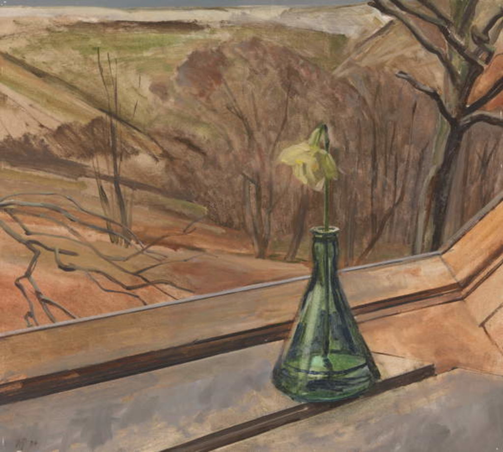 Detail of Green Bottle & Daff, 1994 by William Packer