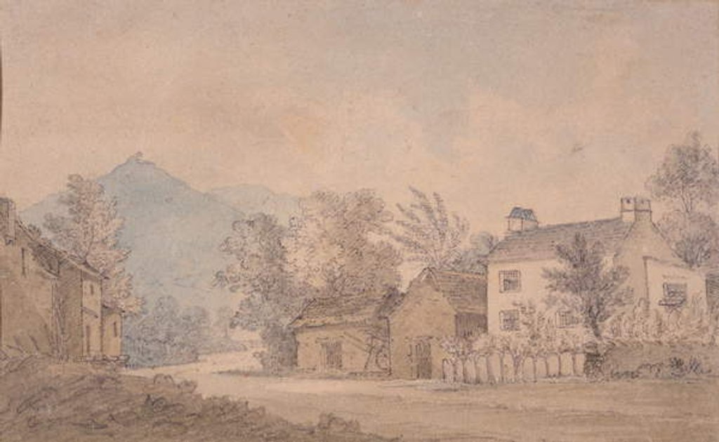 Detail of Dove Cottage, Grasmere, c.1806 by Dora Wordsworth