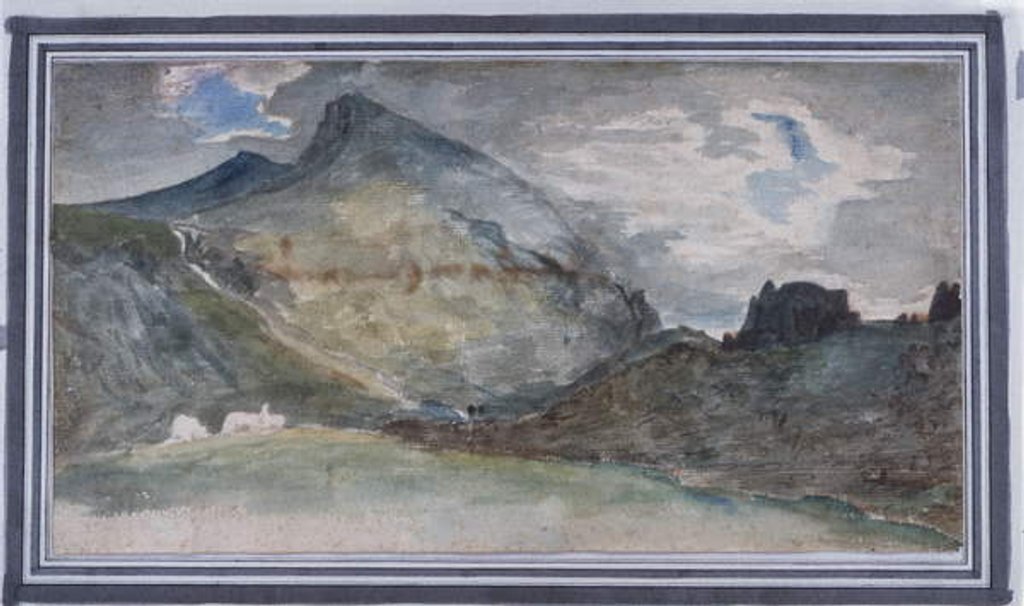 Detail of Hellvellyn, 1806 by John (after) Constable