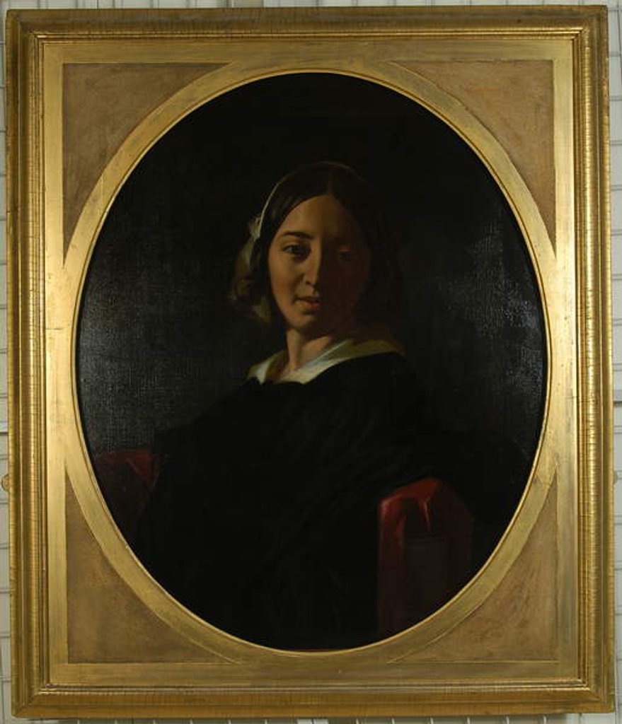 Detail of Kate Southey, 1847 by Samuel Laurence