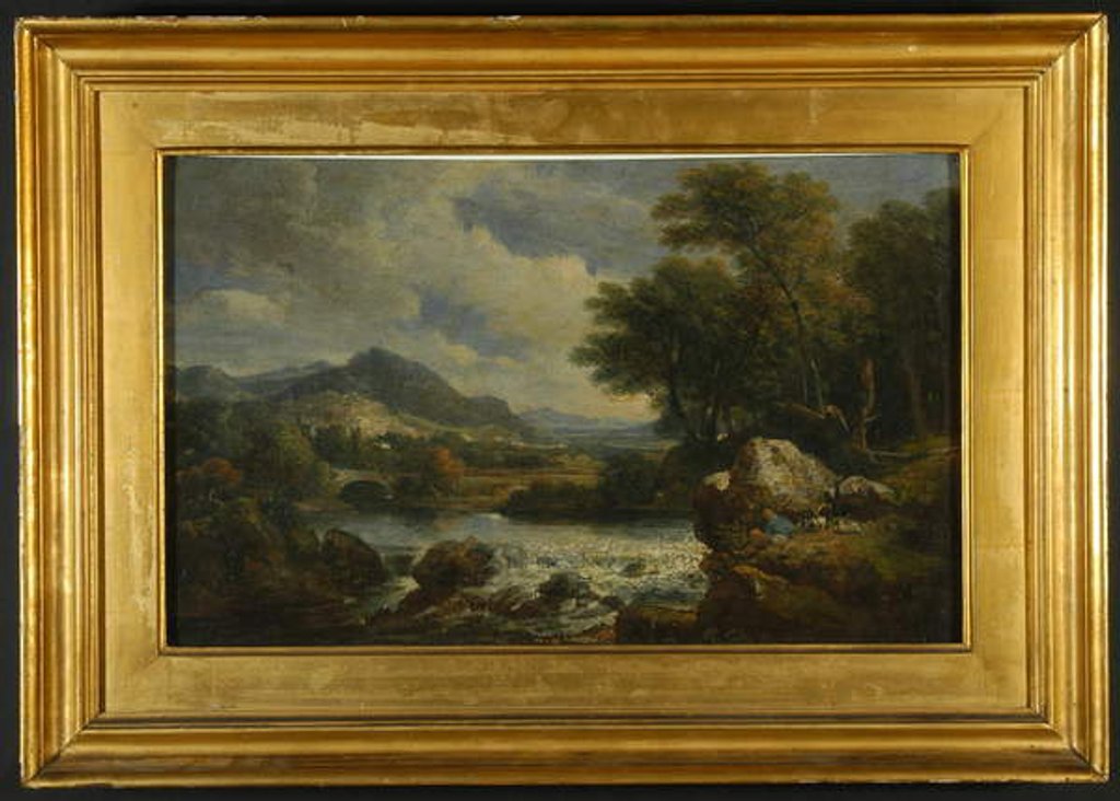 Detail of Portinscale, 1820 by George Howland Beaumont