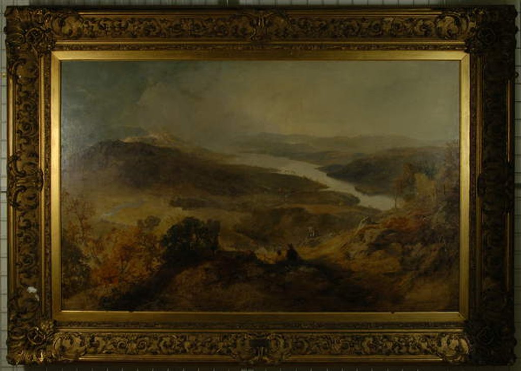 Detail of Lake Windermere from Orrest Head, 1849 by James Baker Pyne