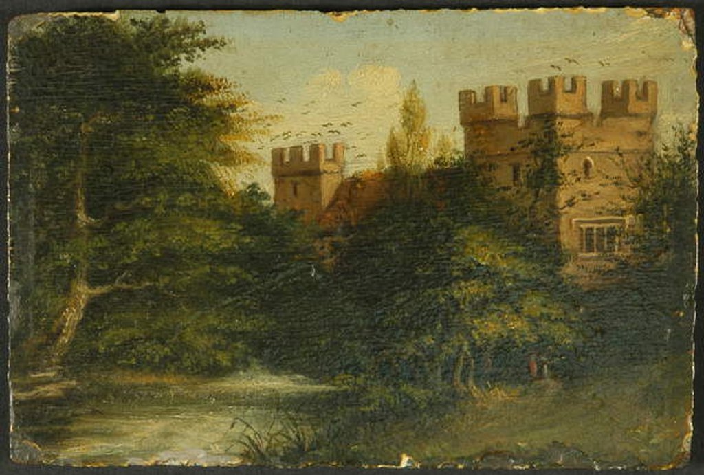 Detail of Yanwath Hall, c.1804 by Mary Dixon