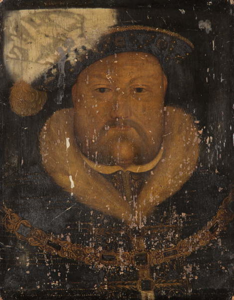 Detail of Henry VIII by School English