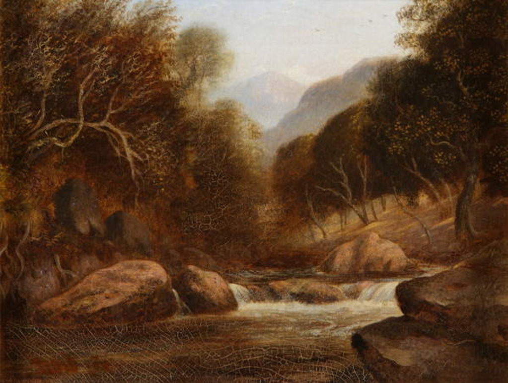 Detail of A bit of North Wales by David Cox