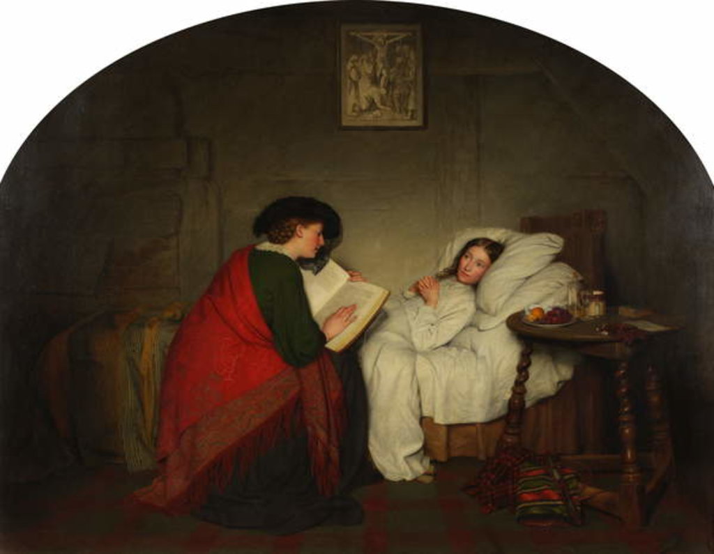 Detail of Words of Comfort by Edward Thompson Davis