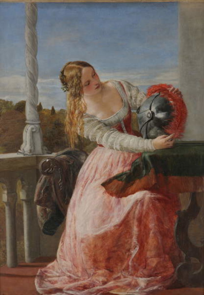 Detail of Pluming the Helmet by James Clarke Hook