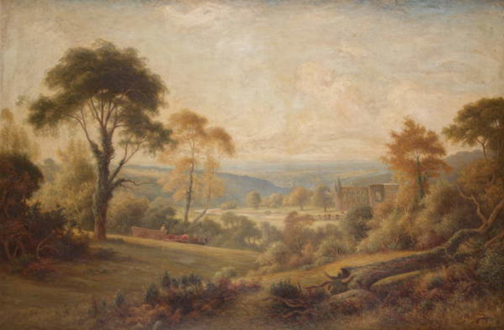 Detail of Reminiscent of the Past, 1901 by Thomas Spinks