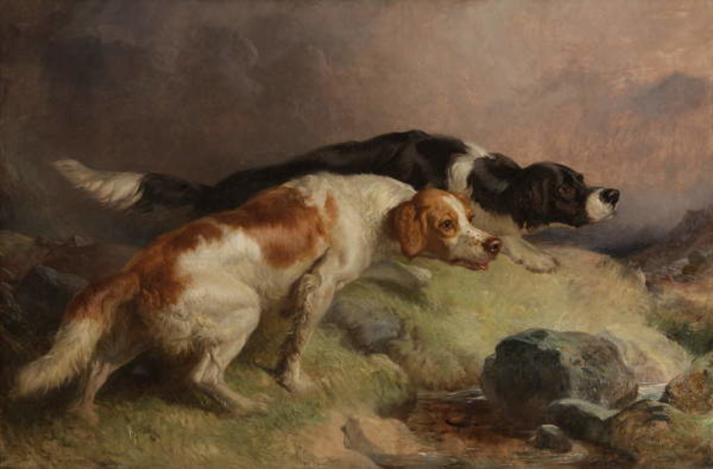 Detail of Sandters on the Moor by Thomas Woodward