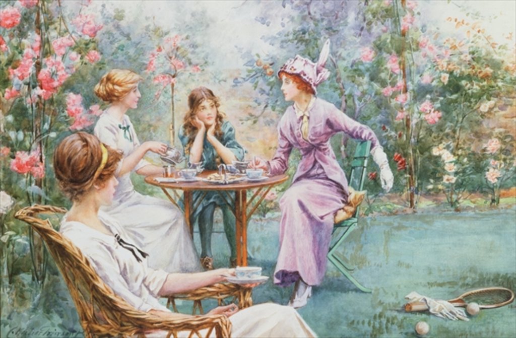 Detail of An Interested Audience by Charles MacIvor or MacIver Grierson