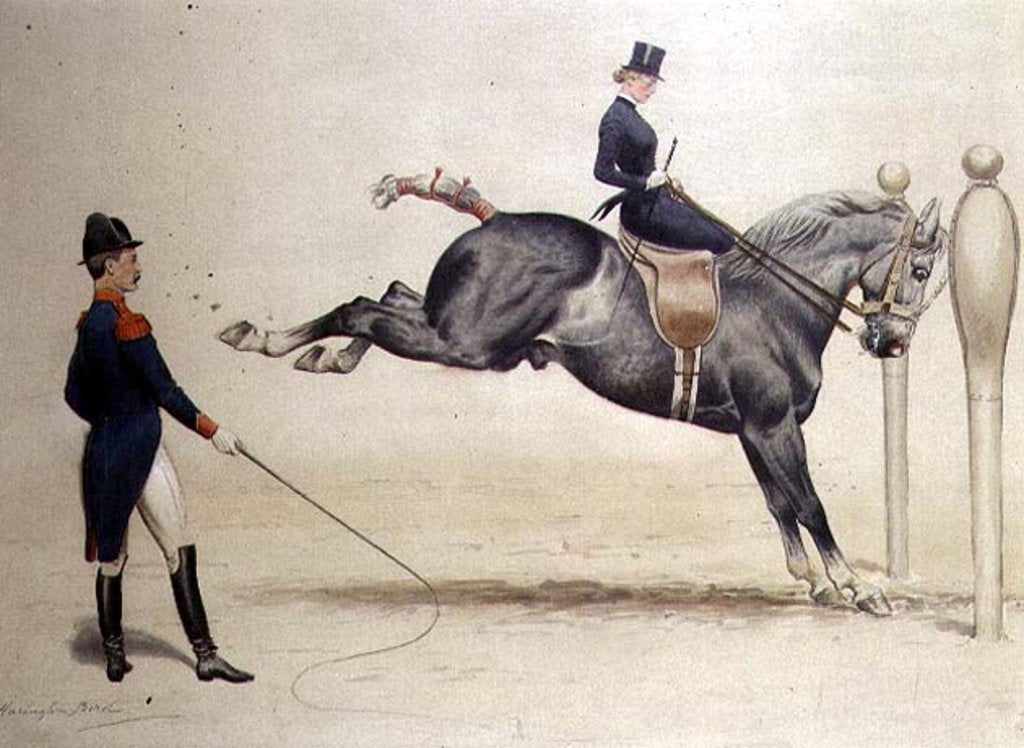 Detail of La Croupade aux Piliers by John Harrington-Bird