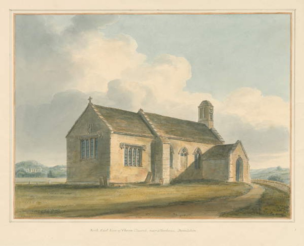 Detail of Dorset - Chorne Church, 1802 by John Buckler