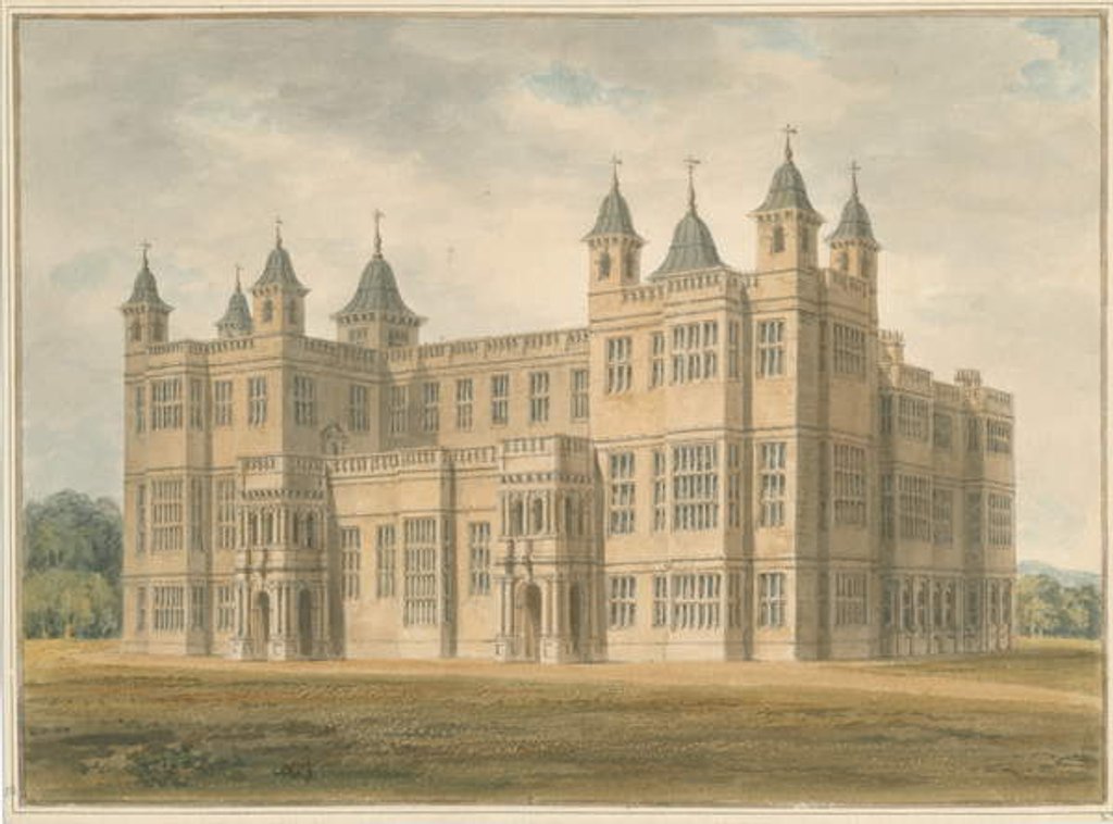 Detail of Essex - Audley End, 1811 by John Chessell Buckler