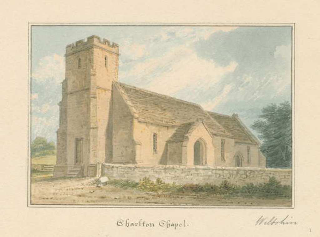 Detail of Wiltshire - Charlton Chapel, 1817 by John Buckler