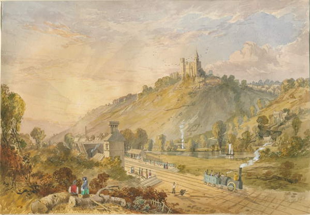 Detail of Alton - From Railway Station by Lewis John Wood