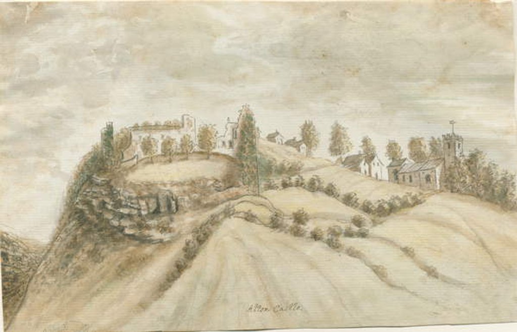 Detail of Alton Castle by Stebbing Shaw