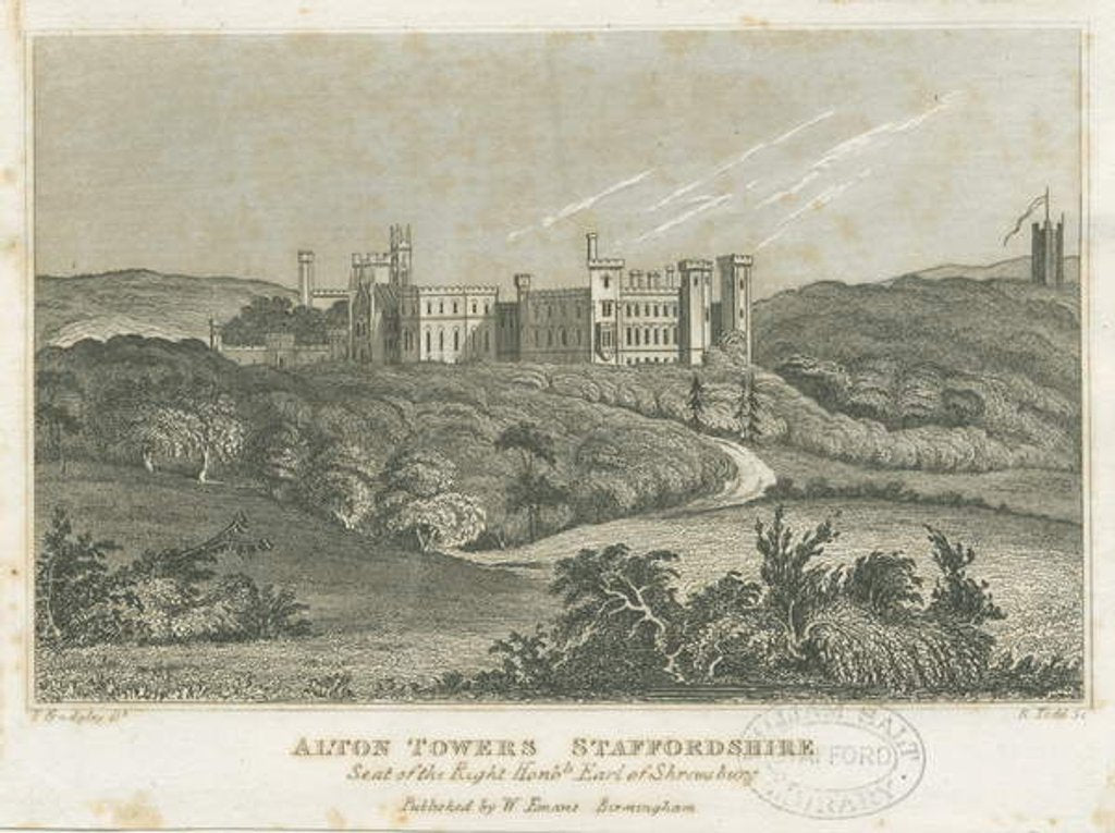 Detail of Alton 'Abbey' by T Fradgley