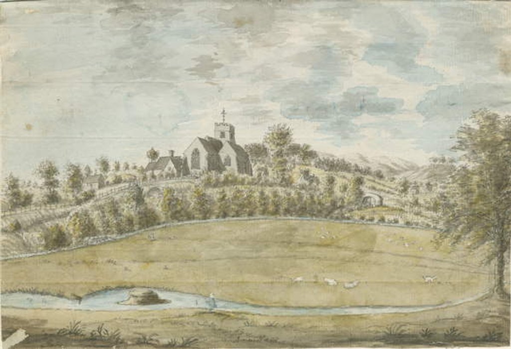 Detail of Armitage Church by Stebbing Shaw