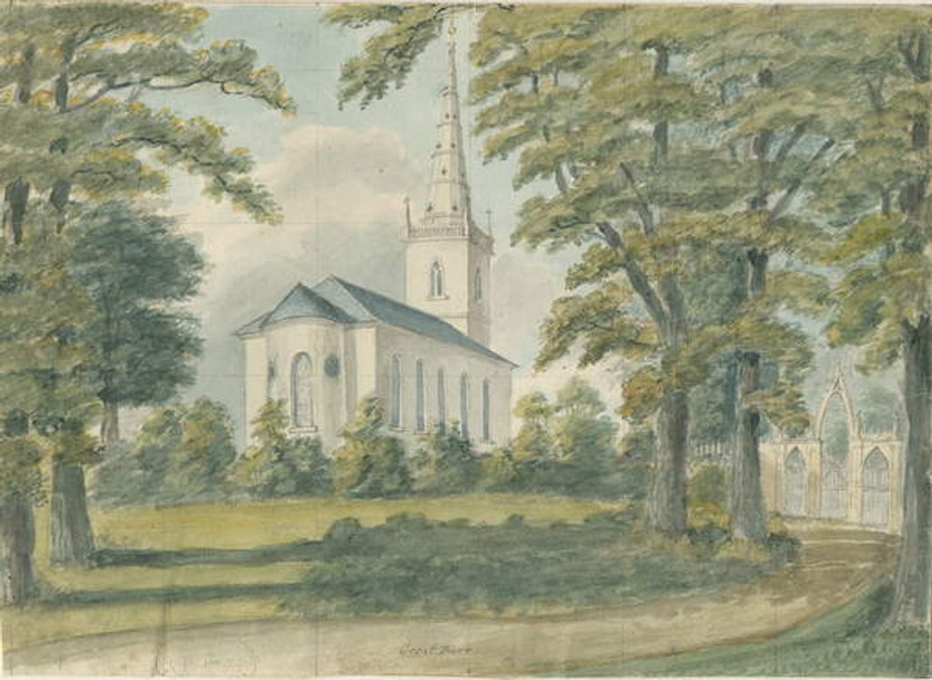 Detail of Great Barr Chapel by Stebbing Shaw