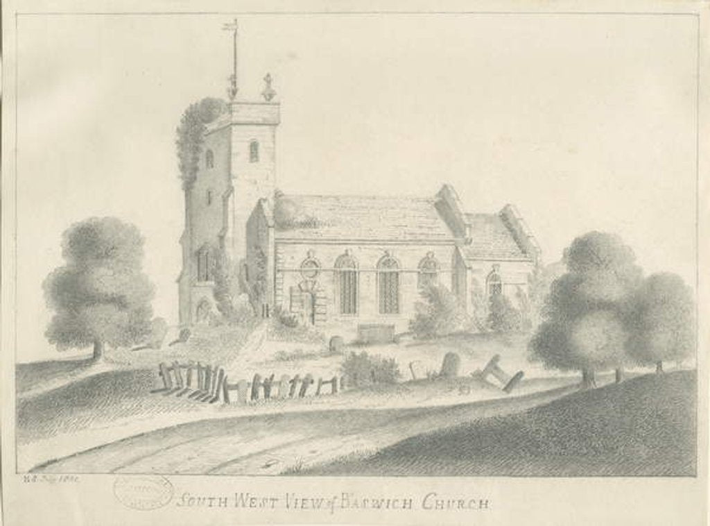 Detail of Baswich Church by School English