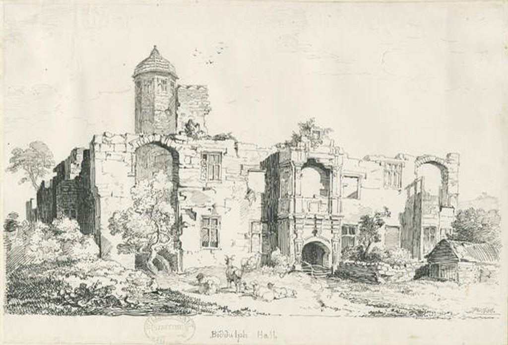 Detail of Biddulph Hall by Thomas Peploe Wood