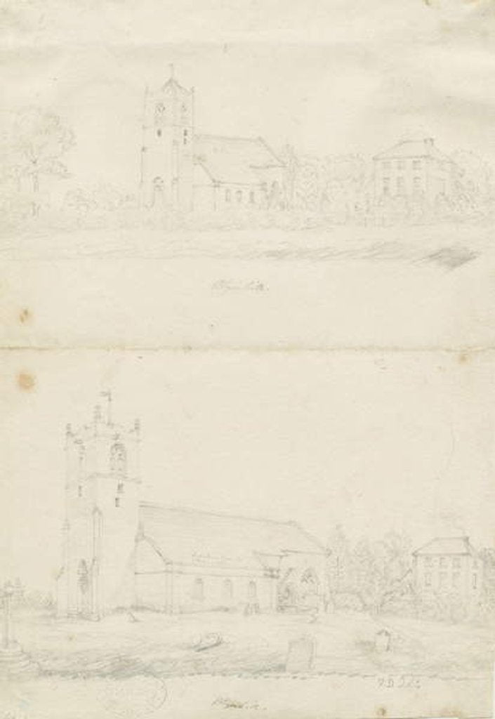 Detail of Blymhill Church by School English