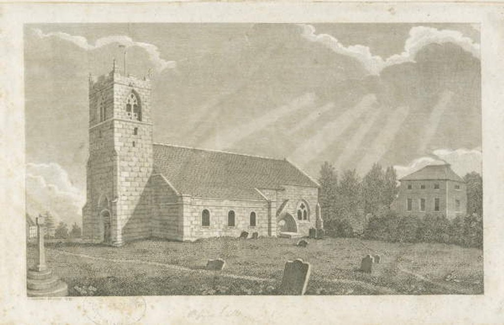 Detail of Blymhill Church by School English