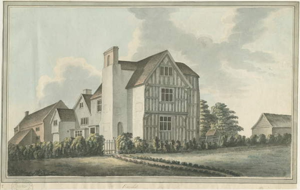 Detail of Boscobel House by William Carter