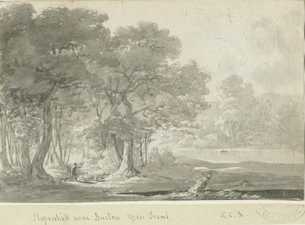 Detail of Burton-uponTrent - Stapenhill by Henry Curzon Allport