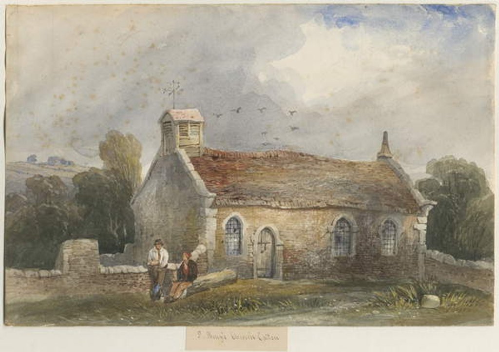 Detail of Calton Chapel - Now 'St. Mary's Church' by Lewis John Wood