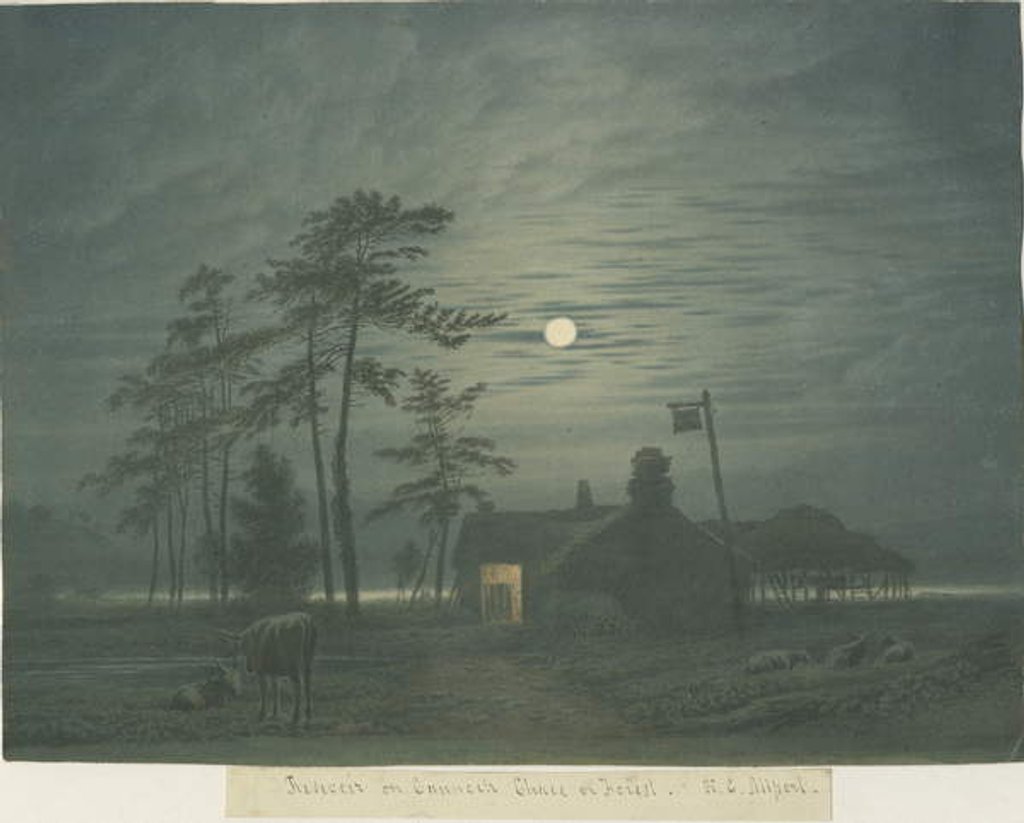 Detail of Cannock Chase: painting, nd [1788-1855] by Henry Curzon Allport