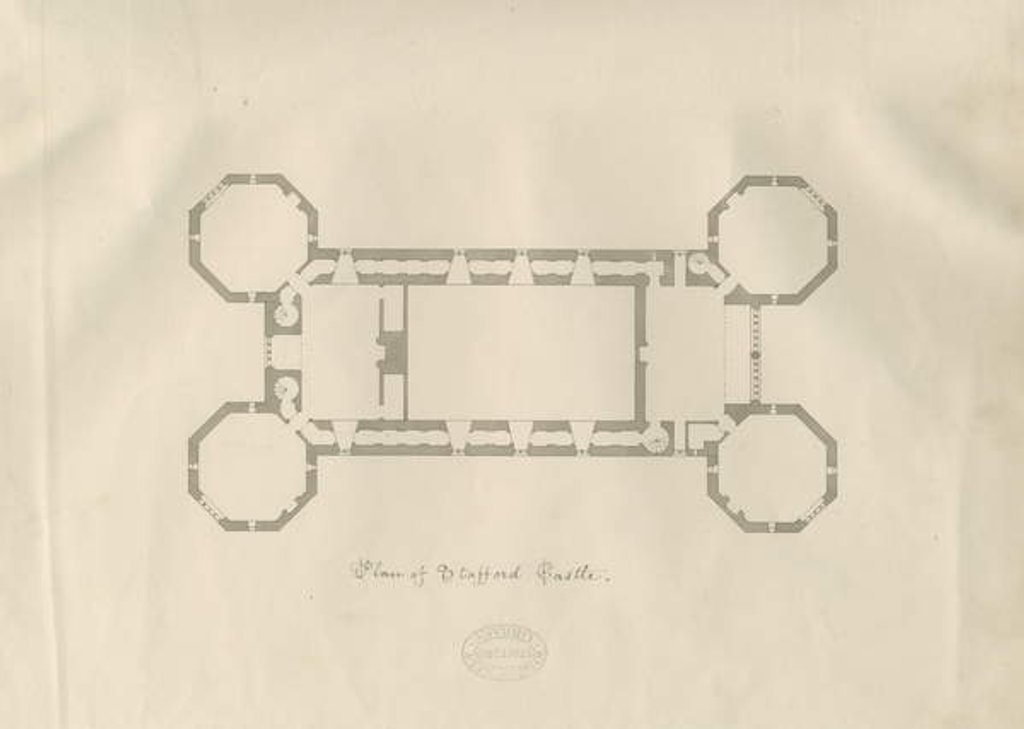 Detail of Castle Church - Stafford Castle: pen and wash drawing, nd [19th cent] by School English