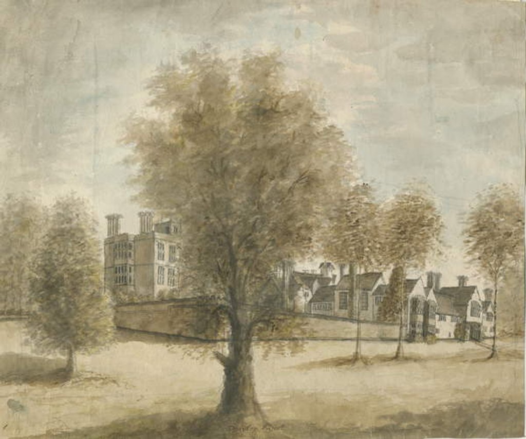 Detail of Drayton Bassett - 'Drayton Manor' by Stebbing Shaw