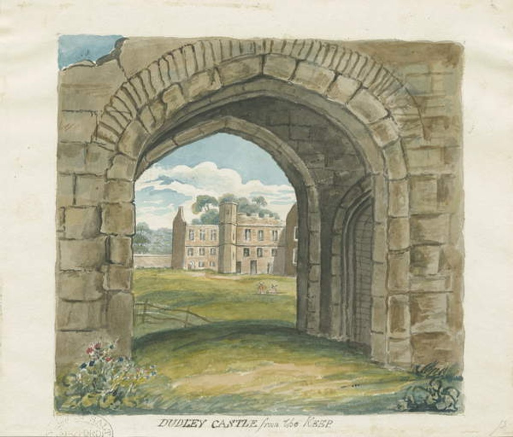 Detail of Dudley Castle - The Keep by School English