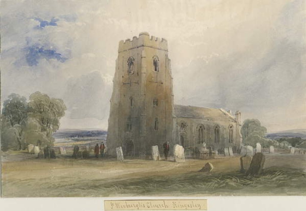 Detail of Kingsley Church by Lewis John Wood