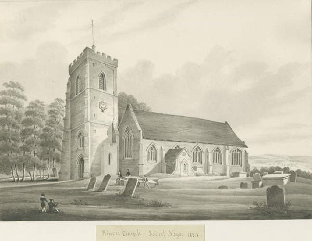 Detail of Kinver Church by Robert Noyes