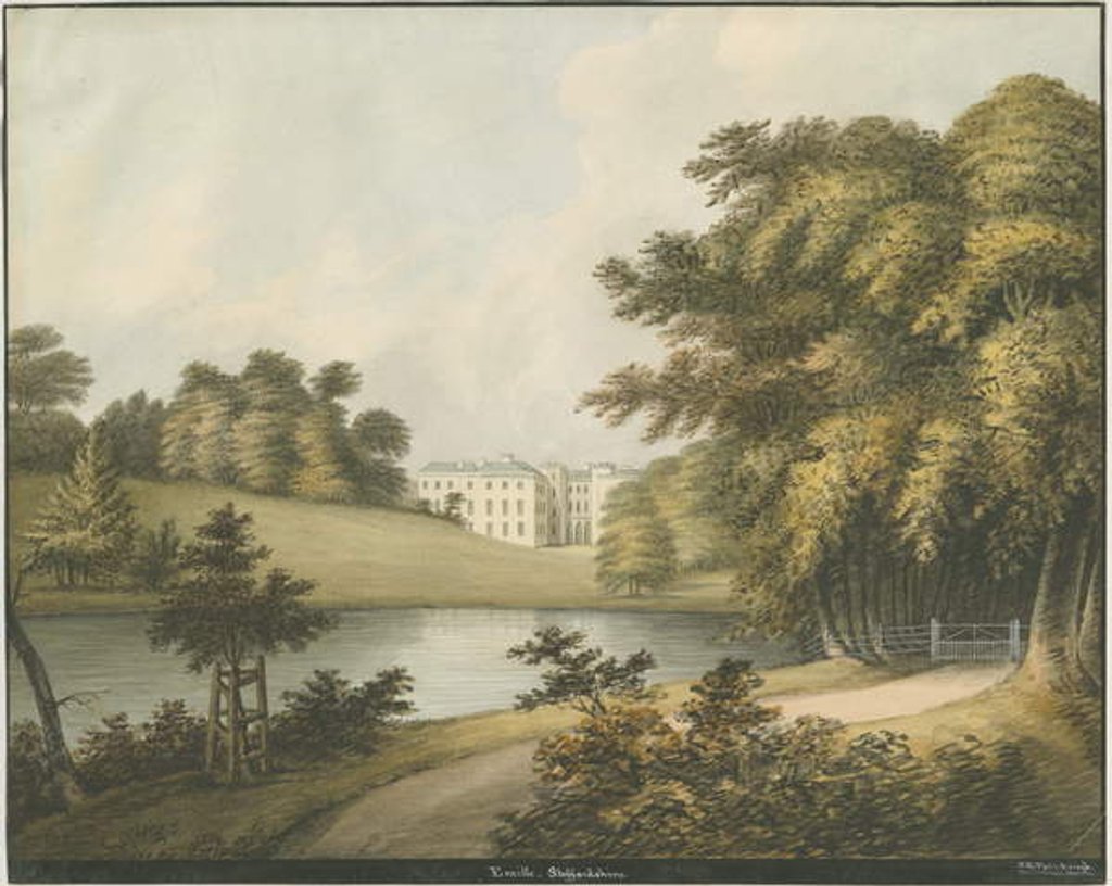 Detail of Enville Hall by John Robert Fernyhough